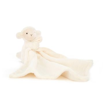 Jellycat knuffeldoek Lam / Schaap 34cm (Bashful Lamb Soother)