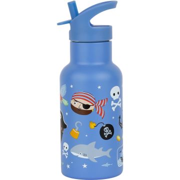 A Little Lovely Company 350ml RVS Drinkfles Piraten