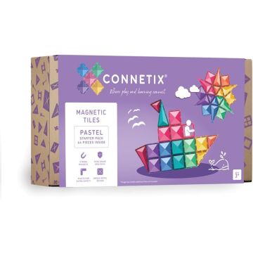 Connetix Pastel Starter Pack 64 delig Magnetisch speelgoed