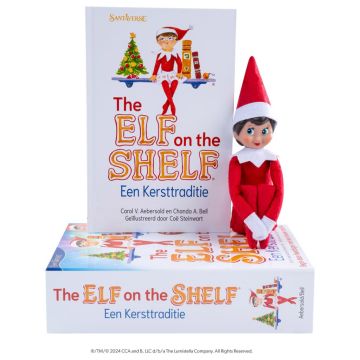 The Elf on the Shelf - Boek (NL) met Scout Elf Meisje
