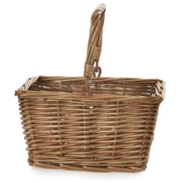 Egmont Toys Rieten Boodschappenmand 20cm