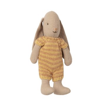 Maileg knuffelkonijn bunny in romper (micro) 11cm