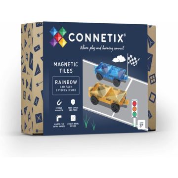 Connetix Uitbreidingsset Cars - 2st