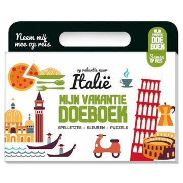 Imagebooks Mijn vakantie doeboek Italië