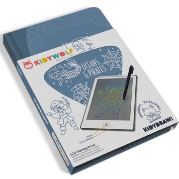 Kidywolf-KIDYDRAW-MINI digitaal tekentablet Oceanen en Piraten