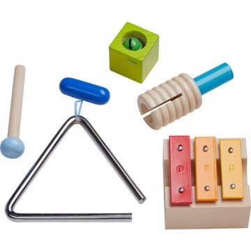 Haba Klankenspeelset Klinkende klanken muziekset instrumenten 2+
