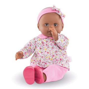 Corolle Mon Grand Poupon Baby pop Lilou 36cm donker meisje donkere pop