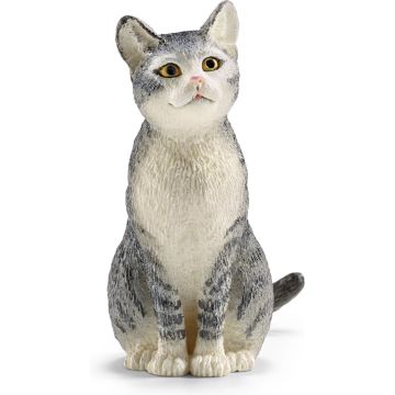 Schleich Zittende Kat 4.5cm