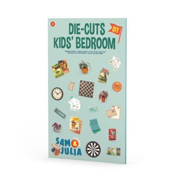 Het Muizenhuis 4x decoratievellen Kinderkamer/Kids bedroom