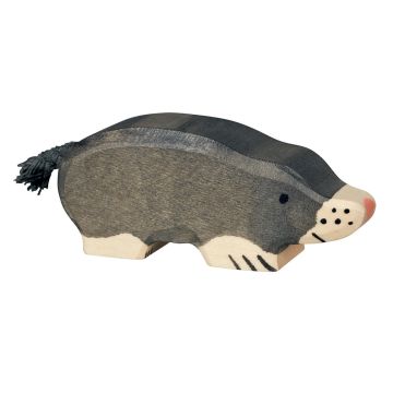€6,49 Holztiger houten mol 7.5cm mole