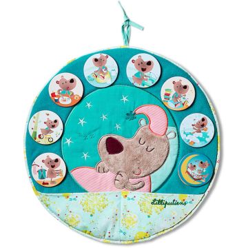 €28,99 Lilliputiens dagplaat / dagplanner ''Ik vertel mijn dag'' 