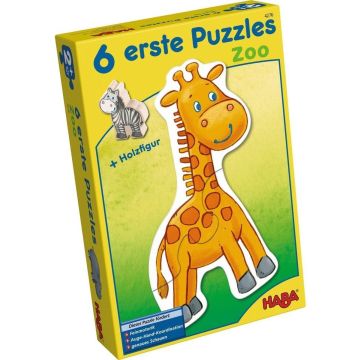 Haba 6-in-1 puzzel Dierentuin