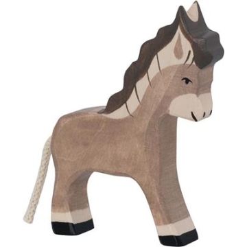 Holztiger houten Ezel / Donkey 11cm