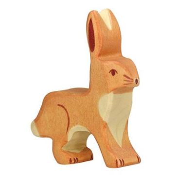 €6,95 Holztiger houten Haas 7.5cm