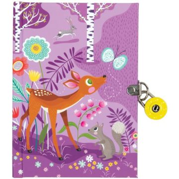 €4.99 Mudpuppy dagboek bosdieren forest diary