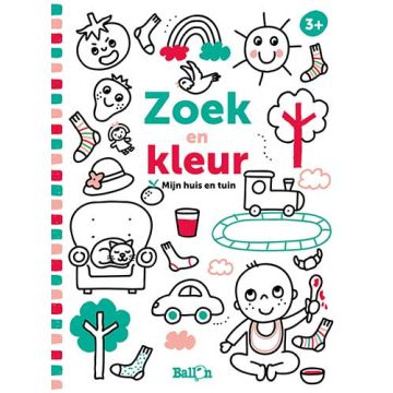 €4,10 Ballon Zoek en kleurboek Mijn huis en tuin 3+ zoekboek 