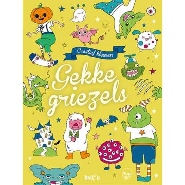 €4.99 Ballon Creatief kleurboek Gekke Griezels 5+ kleuren 