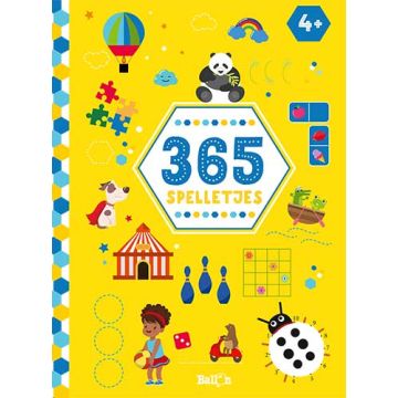 Ballon 365 spelletjesboek geel 4+