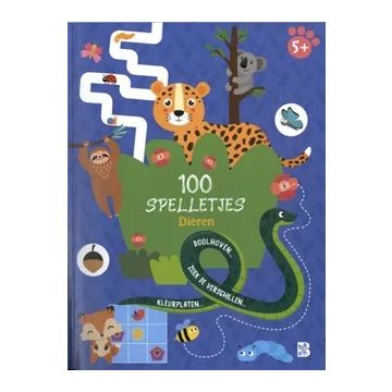 Ballon 100 spelletjesboek Dieren 5+