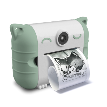 KIDYPRINT Instant Fototoestel met thermische printer groen