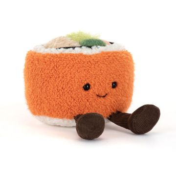 Jellycat knuffel sushi 9cm(Amuseables Codhi Californian Roll)