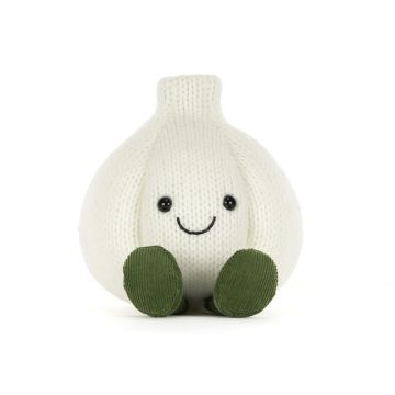 Jellycat amuseables knuffel Knoflook ( garlic ) 15cm