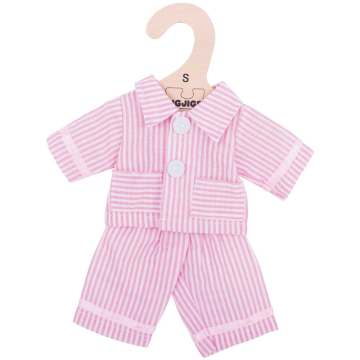 Bigjigs roze pyjama (S) voor stoffen pop poppenkleren poppenkleding