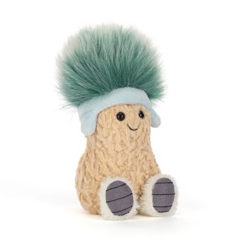 Jellycat knuffel Pinda 15cm(Amuseables Peanut Après Ski)