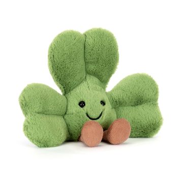 Jellycat knuffel Klavertje Vier 15cm(Amuseables Siofra Shamrock)