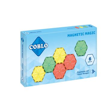 Coblo Hexagon uitbreiding 6x Zeshoek