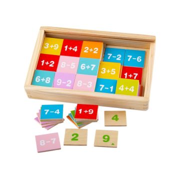 €8,49 Bigjigs houten optellen en aftrekken leren / oefenen / rekenen