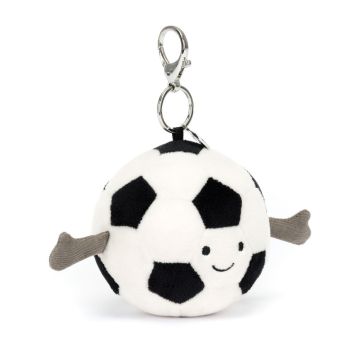 Jellycat sleutelhanger tashanger Amuseables Voetbal 16cm