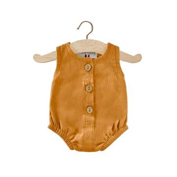 €21,89 Minikane romper geribbeld Sasha Camel voor gordi pop 34cm