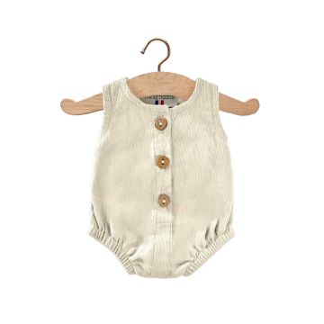 €21,89 Minikane romper geribbeld Sasha Ecru voor gordi pop 34cm
