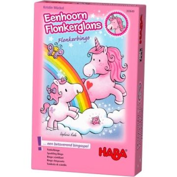 €9,95 Haba spel: Eenhoorn Flonkerglans Bingo 3+ flonkerbingo