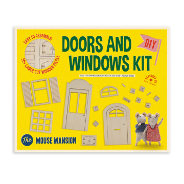 €14,95 Het Muizenhuis meubelkit deuren en ramen 6+ windows and doors kit