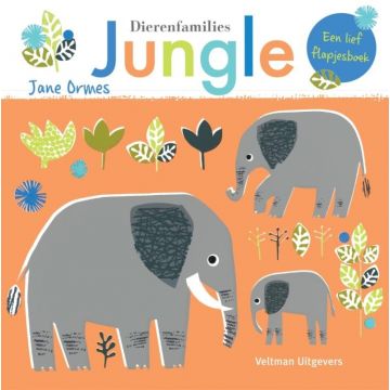 Flapjes boek: Dierenfamilie's Jungle 2+