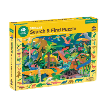 Mudpuppy zoek & vind puzzel Dinosaurus 64 stukjes