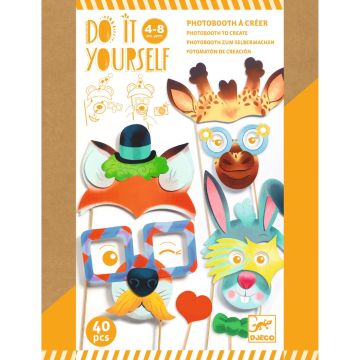 Djeco DIY Photobooth Dieren Selfies maken