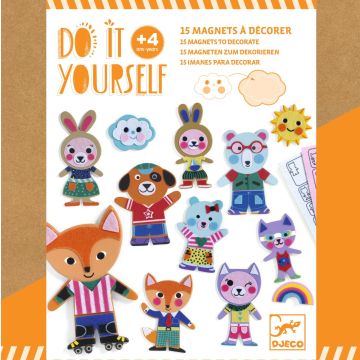 Djeco DIY Magneten maken Funky Family