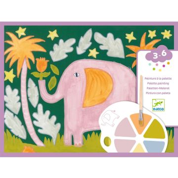 Djeco waterverven Wilde dieren