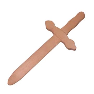 €3.49 Houten dolk hout mini zwaard ridder piraat 
