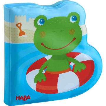 Haba badboek Kikker op het strand