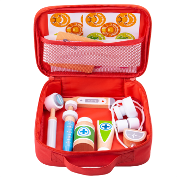 €17.99 Tidlo dokterstas dokterset dokter dokterspullen hout houten