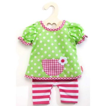 €14.79 Overgooier met legging poppenkleding poppenkleren poppenkleertjes pop