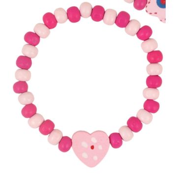 Houten Armband Hartje