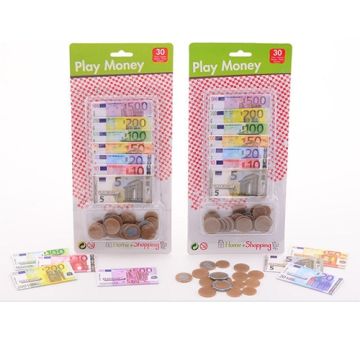 Speelgeld geld briefgeld muntgeld muntjes