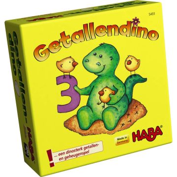 Haba spel: Getallendino 3+