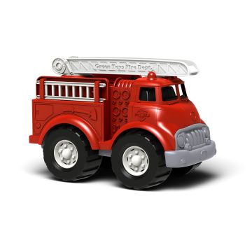 Green Toys brandweerwagen brandweerauto red fire truck