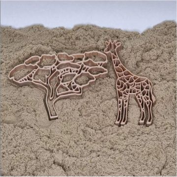 €9,95 Grennn uitstekers Boom en Giraf Afrika